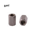 EMT ss 304 / 316 female straight transition joint bsp hexagon pipe hydraulic adapter pipe fitting